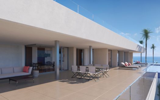 Exclusive vila with Mediterranean sea views