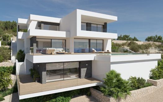 Mediterranean Luxury Villa with spectacular sea views
