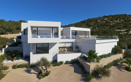 Luxury villa with sea view