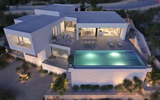 Luxury villa with sea view