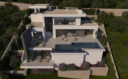 Villa with stunning views