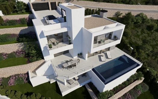 Exclusive luxury villa with ocean views