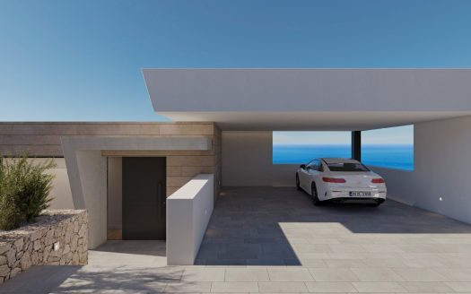 Villa with stunning ocean views