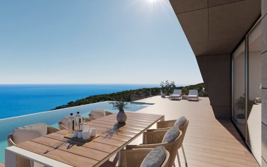 Villa with stunning ocean views
