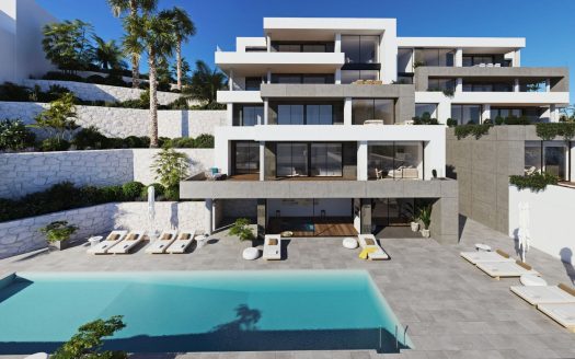 Luxury golf apartments