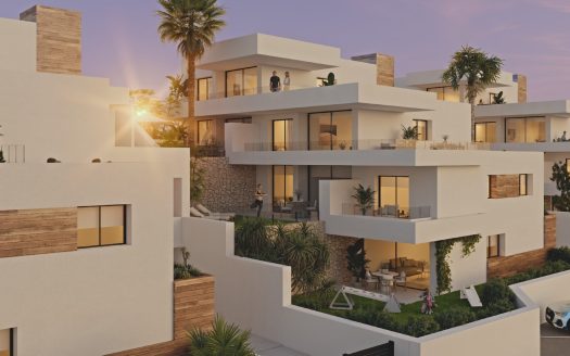 Apartment with mountain view and garden
