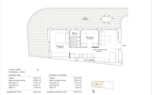 Penthouse in Torrevieja (N7194)